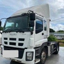 2018年ISUZU 38噸單擔4X2 拖頭7前速手波