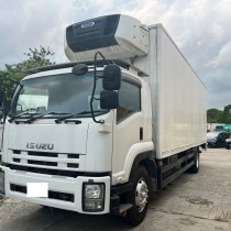 2014年 ISUZU 16噸冷凍斗 (開利950)獨立機 可制冷至零下18度, 鋁尾板 6前速 手波  可以改配 24噸車