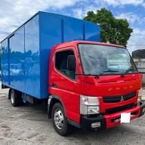 2014年 三菱5.5噸 17尺 3密斗 特長陣 5前速  手波