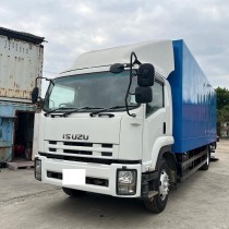 2014年 ISUZU 16噸 2.58 加闊斗 四唧鐵尾板(雙手制)